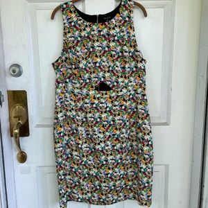 Peek-a-boo adorable floral dress